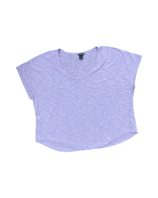 Top Ss By Eddie Bauer In Purple, Size:L