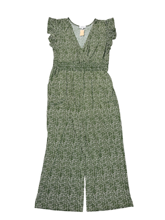 Jumpsuit By Gilli In Green, Size:2X