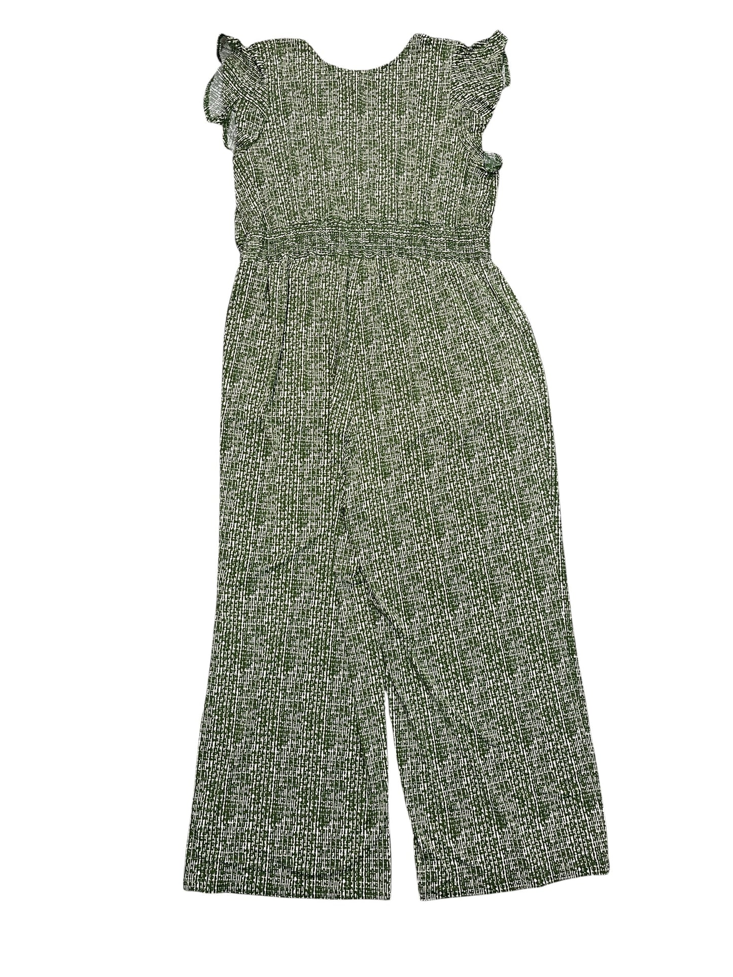 Jumpsuit By Gilli In Green, Size:2X