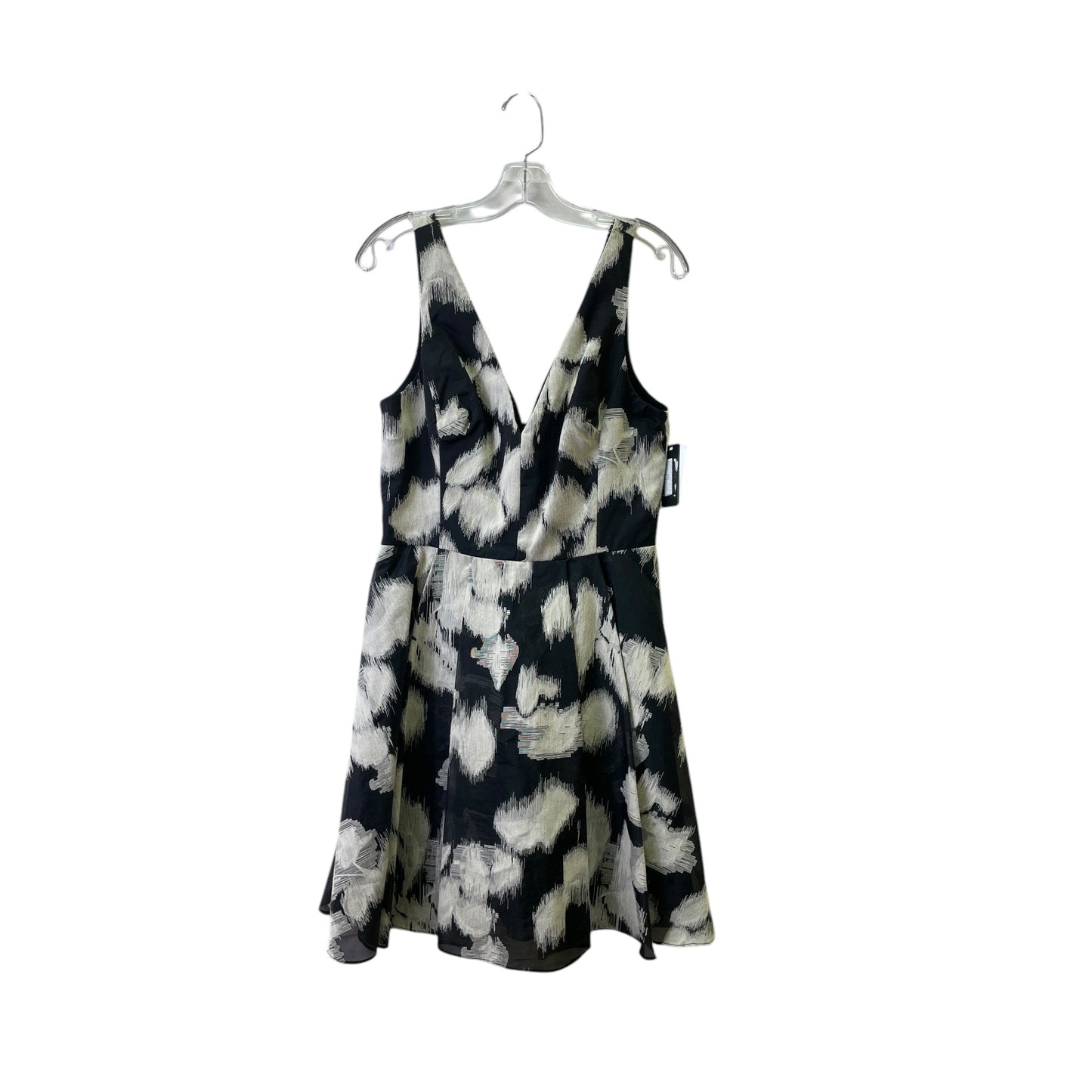 Dress Designer By Vera Wang In Black, Size:M