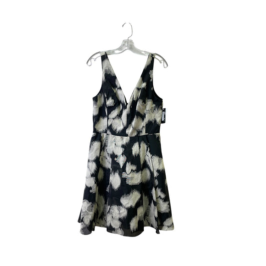 Dress Designer By Vera Wang In Black, Size:M