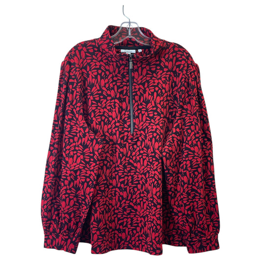 Top Ls By Chicos In Red, Size:20