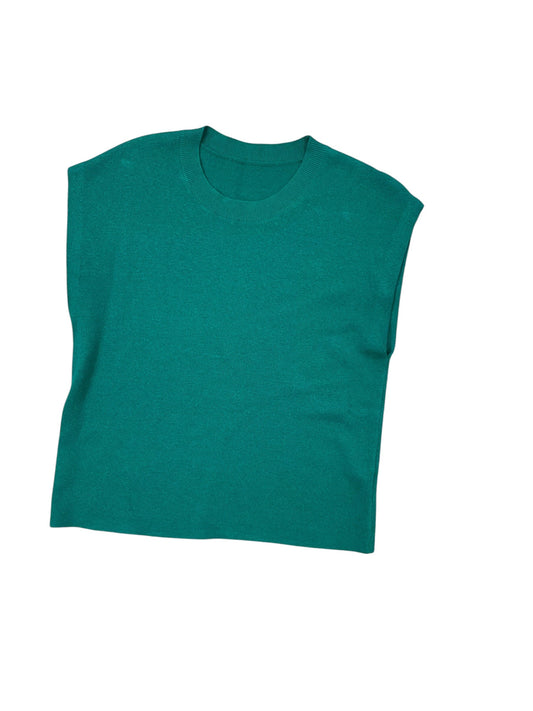 Sweater Ss By Clothes Mentor In Green, Size:M
