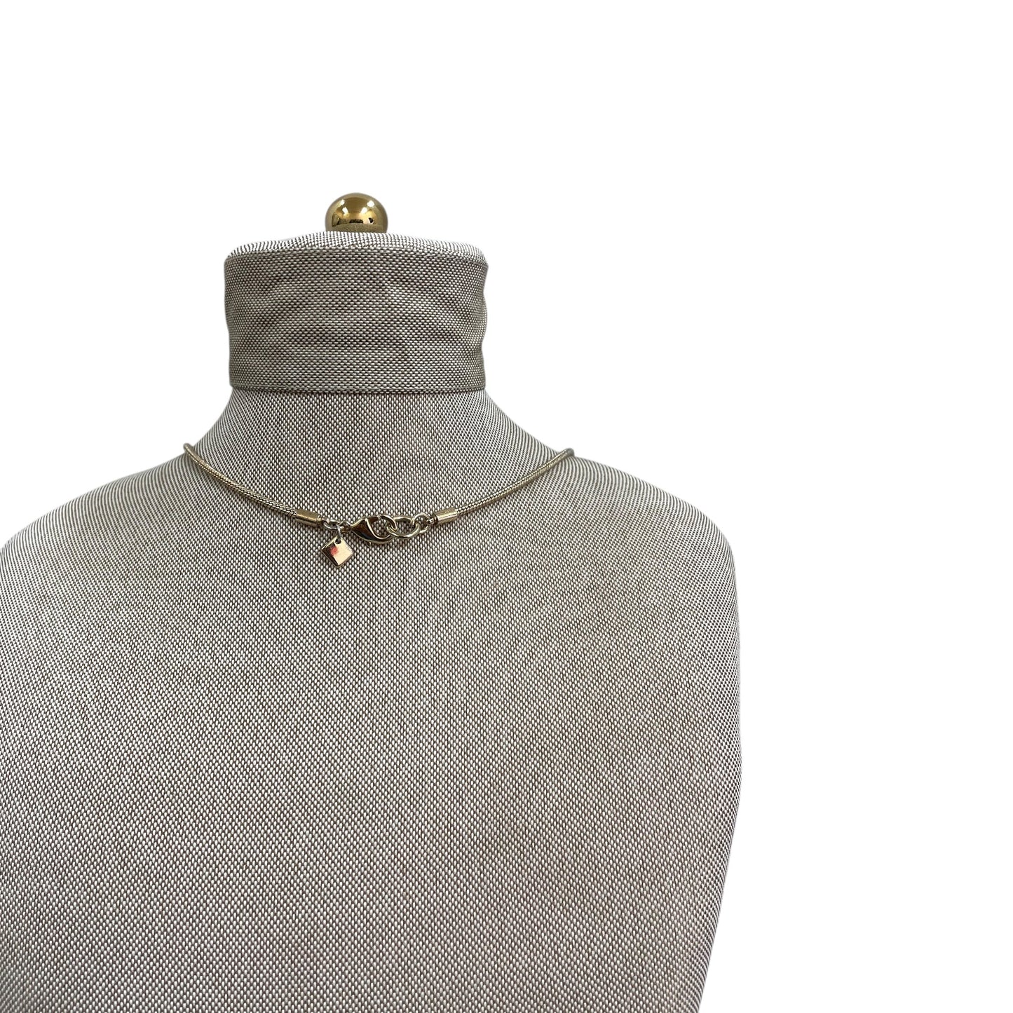 Necklace Charm By Banana Republic In Black & Gold