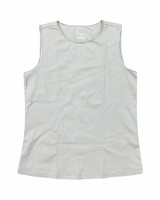 Top Sleeveless Basic By Christopher And Banks In Tan, Size:S