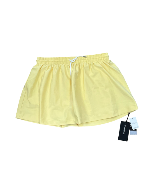 Athletic Skort By Ypb In Yellow, Size:M