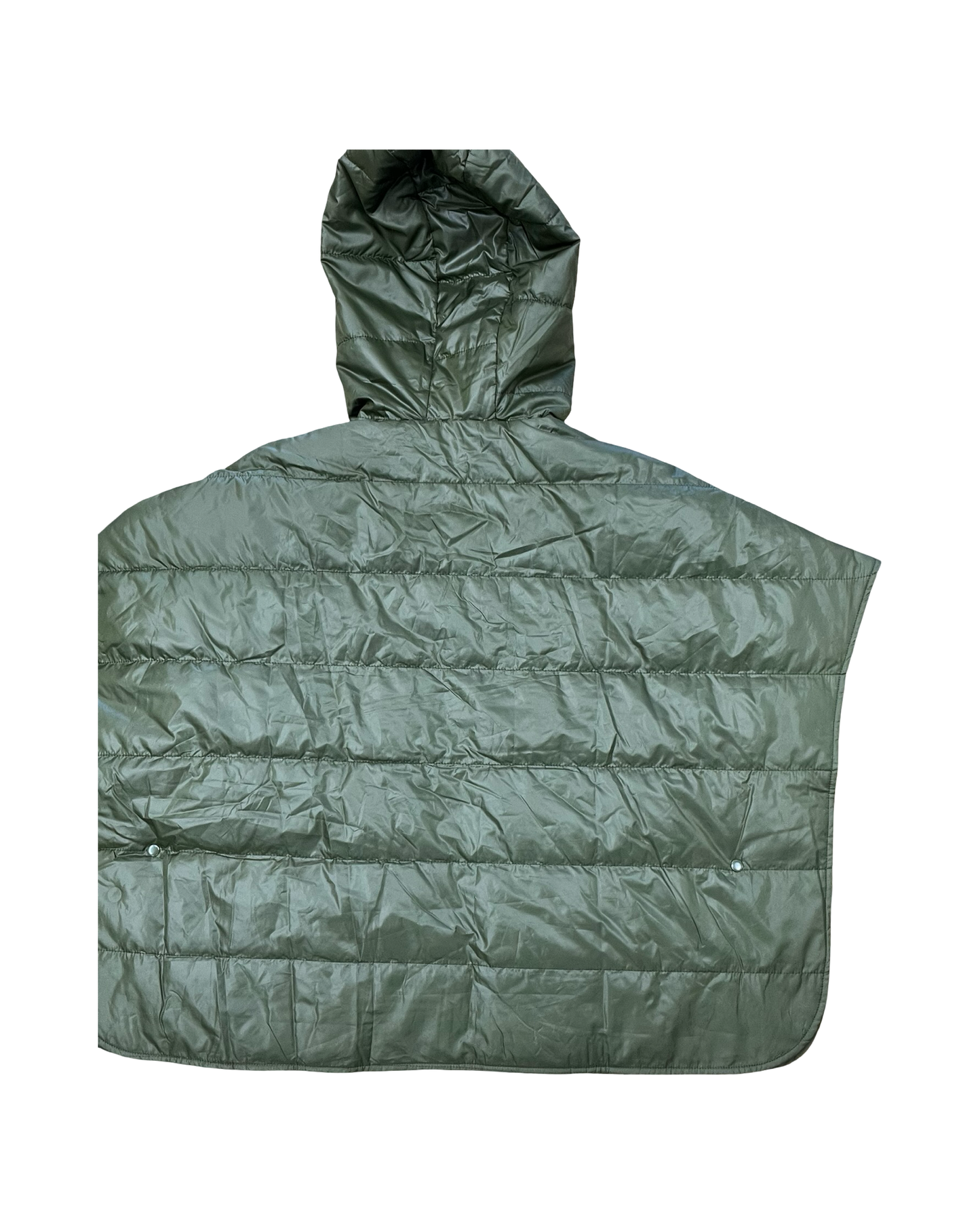 Poncho By Doe & Rae In Green, Size:M