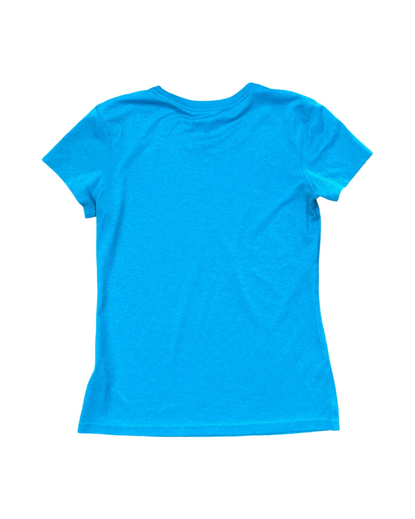 Athletic Top Ss By Nike In Teal, Size:S