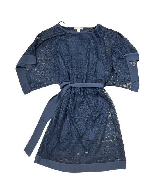 Dress Casual Midi By Roz And Ali In Navy, Size:Xs