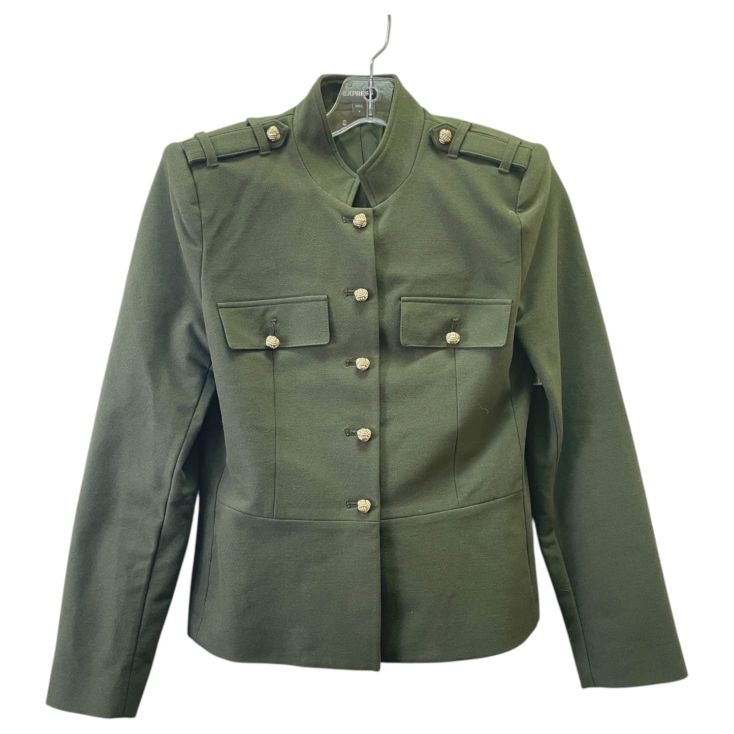 Blazer By Express In Green, Size:S