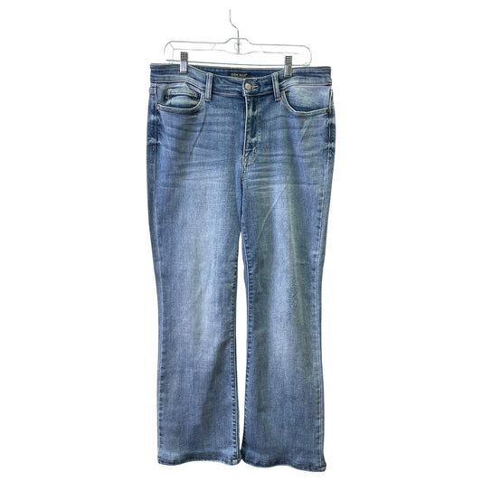 Jeans Boot Cut By Judy Blue In Blue Denim, Size:10