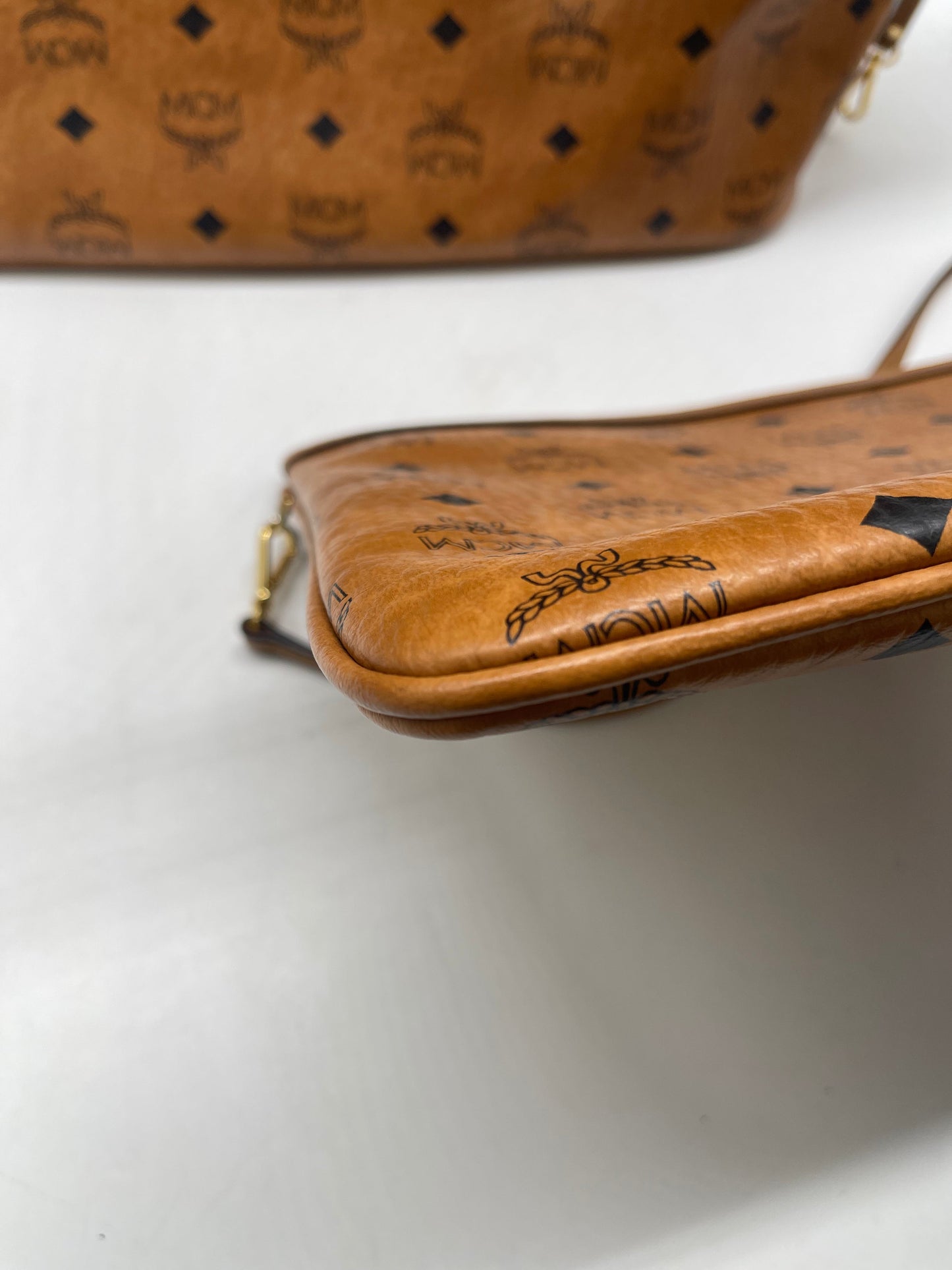 Handbag Luxury Designer By Mcm, Size: Large