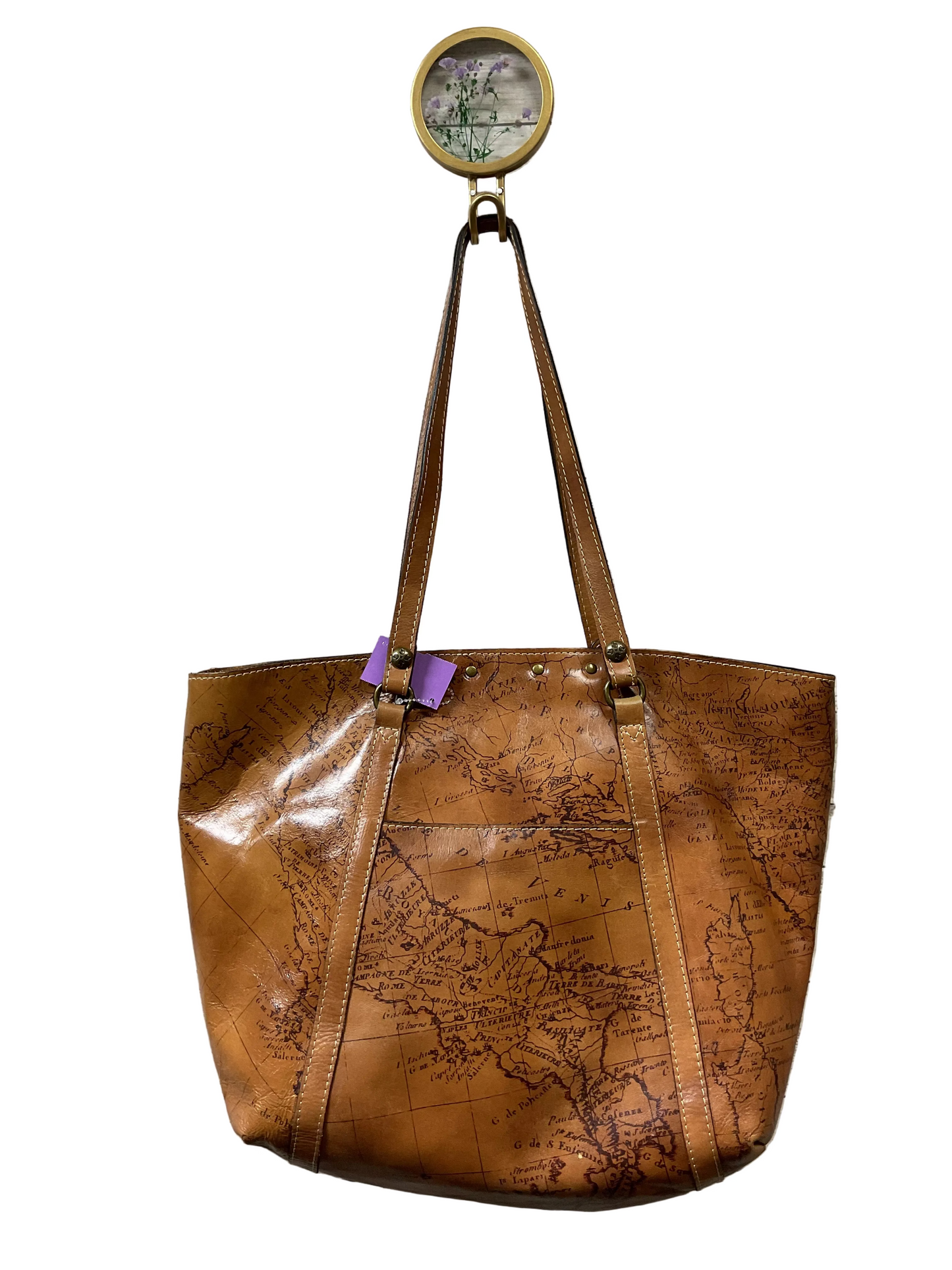 Handbag Designer By Patricia Nash In Brown, Size:Large