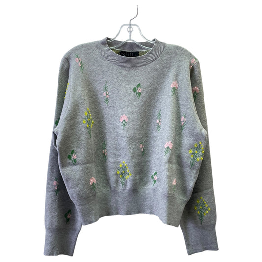 Sweater By SLATE In Grey, Size:L