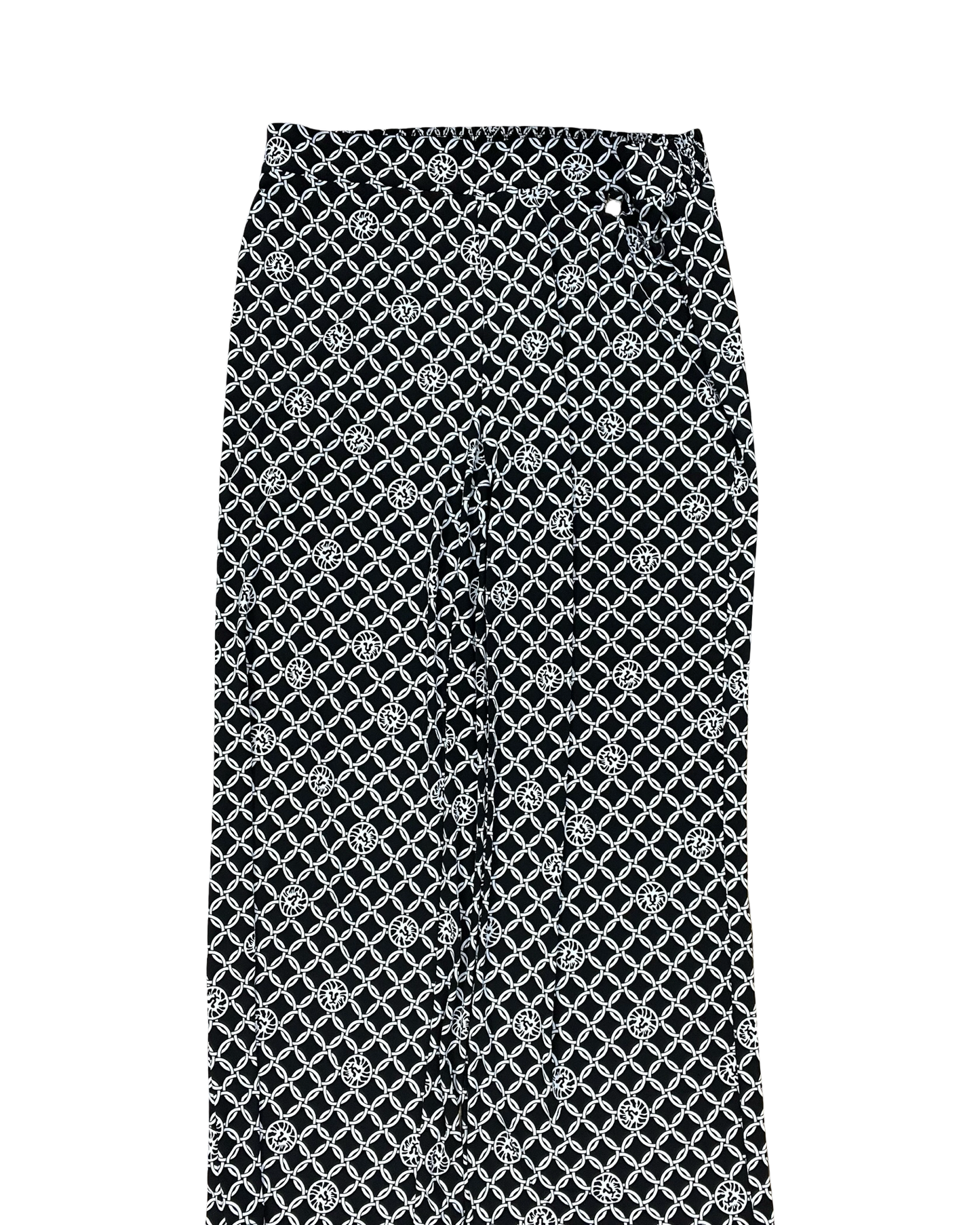 Pants Lounge By Anne Klein In Black & White, Size:Xl