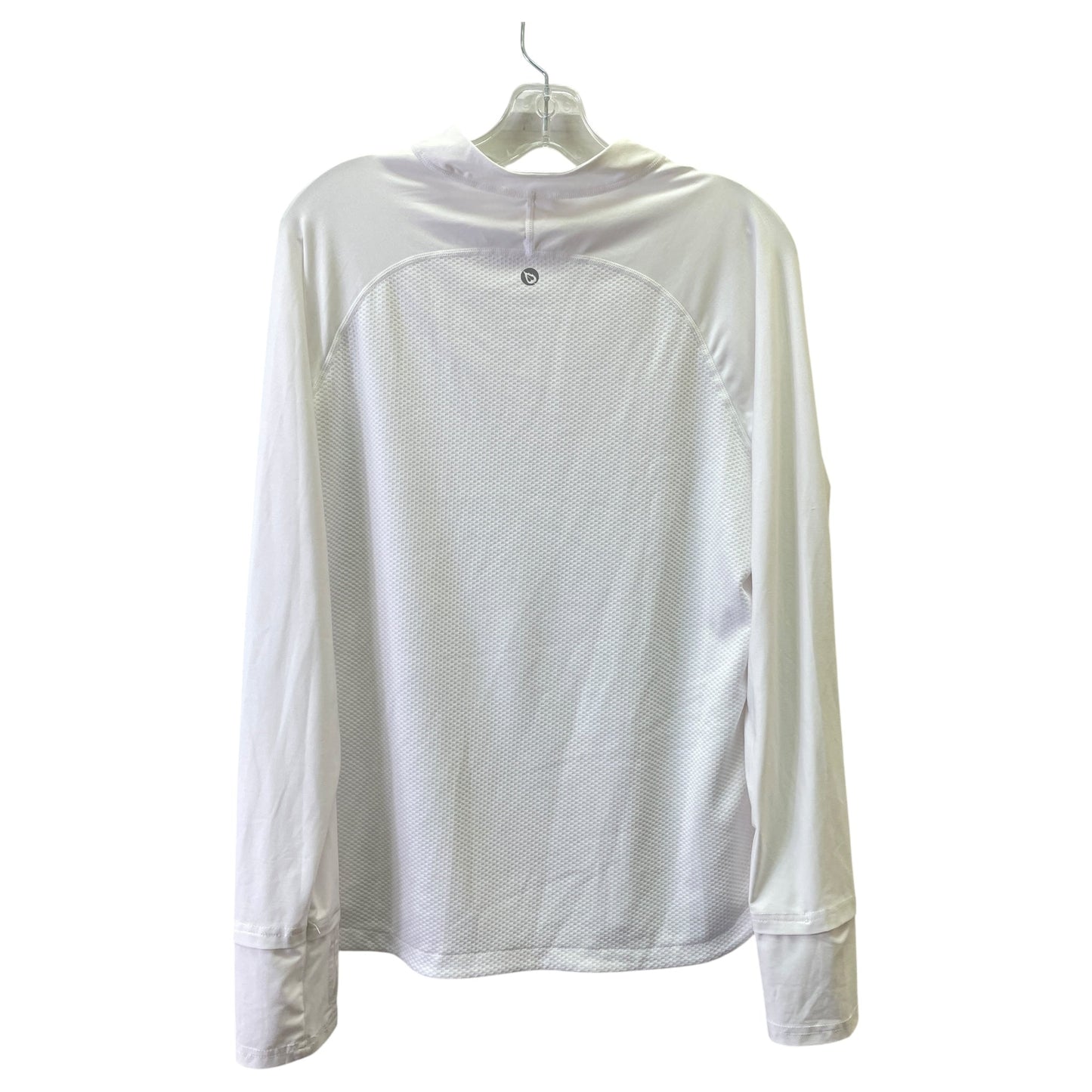 Athletic Top Ls Crewneck By Baleaf In White, Size:L