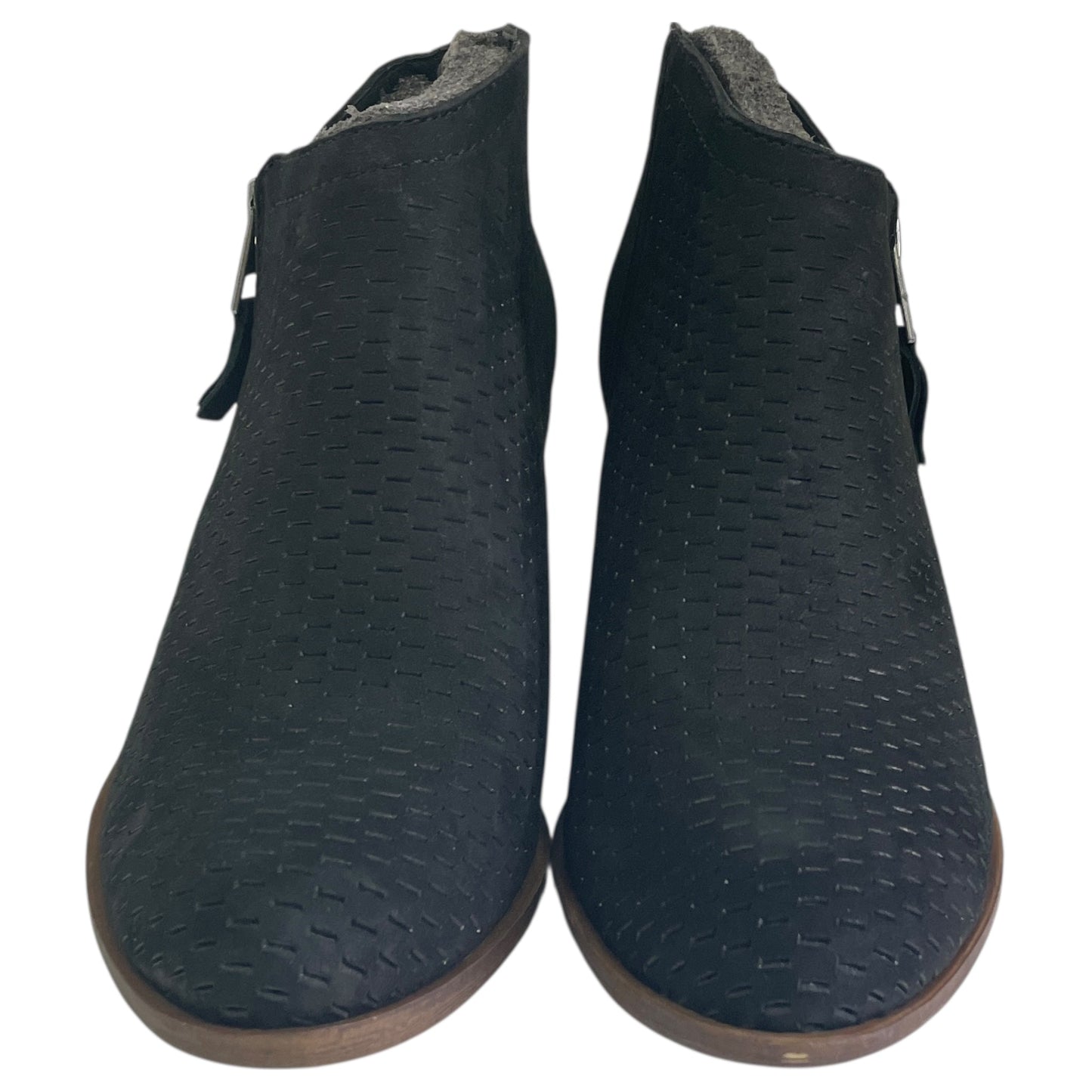 Boots Ankle Heels By Lucky Brand In Black, Size:7.5