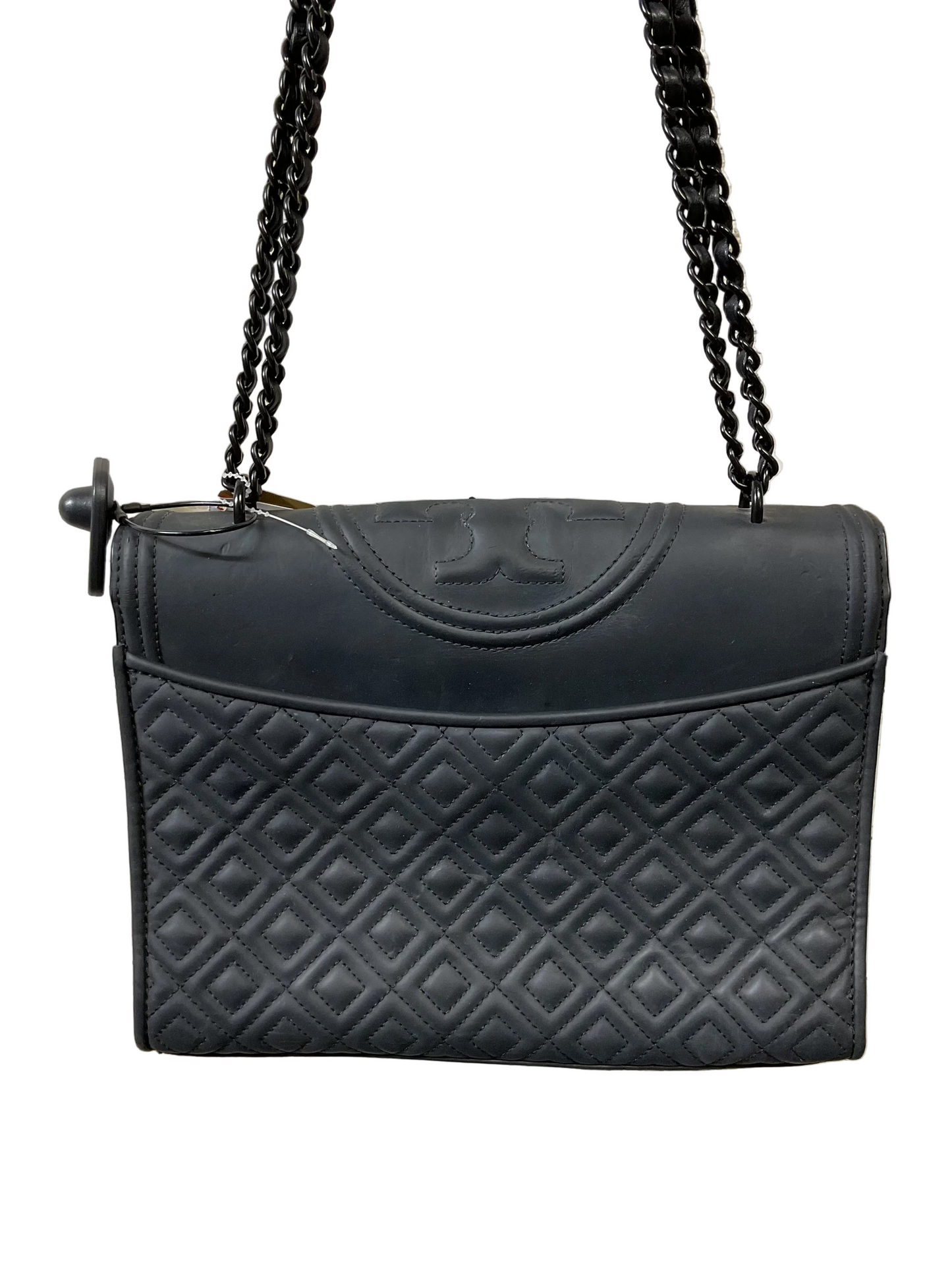 Handbag Designer By Tory Burch In Black, Size:Large