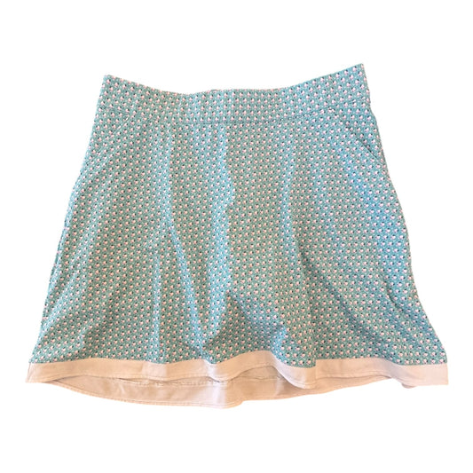 Athletic Skort By PETER MILLAR In Blue & Pink, Size:S