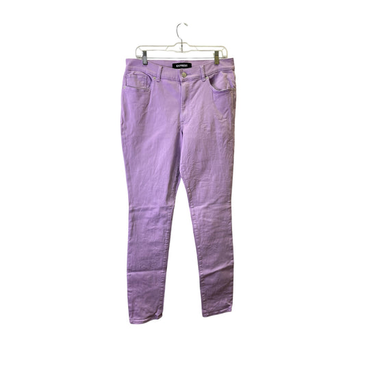 Pants Dress By Express In Purple, Size:12
