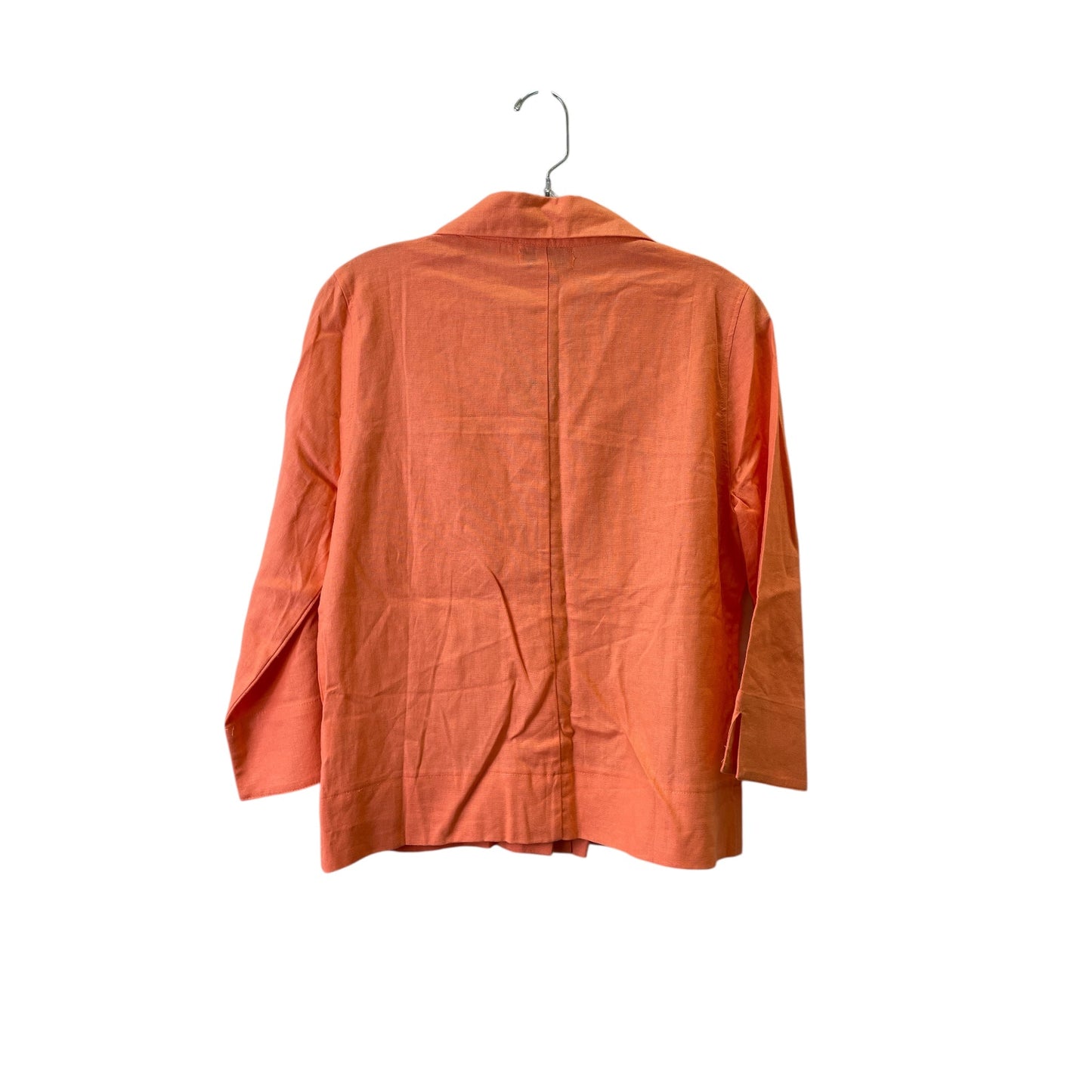 Blazer By Norm Thompson In Orange, Size:S