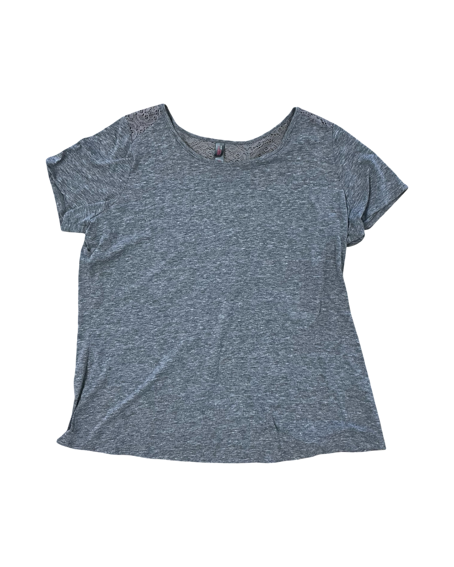 Top Ss By Clothes Mentor In Grey, Size:1X
