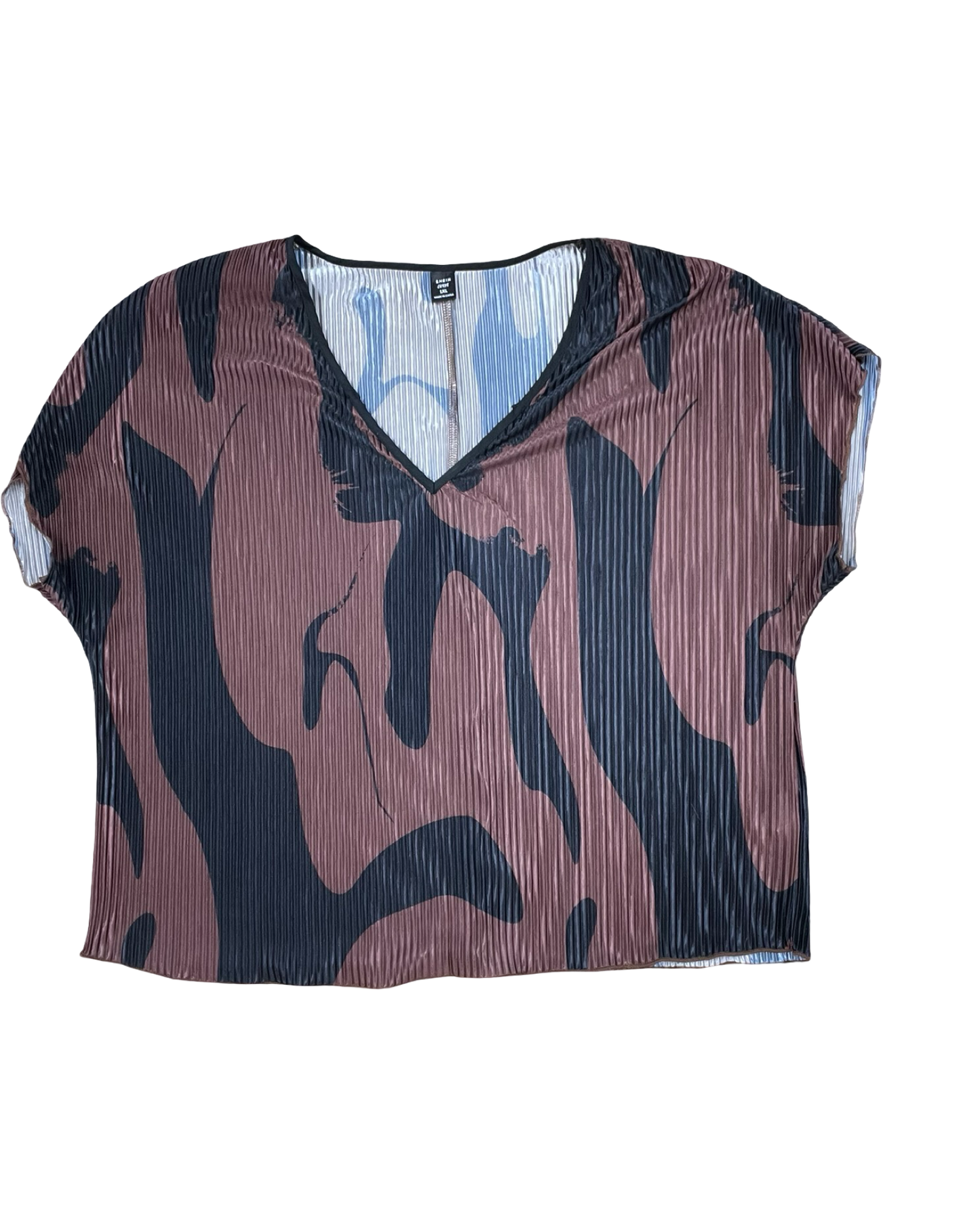 Top Ss By Shein In Brown, Size:2X