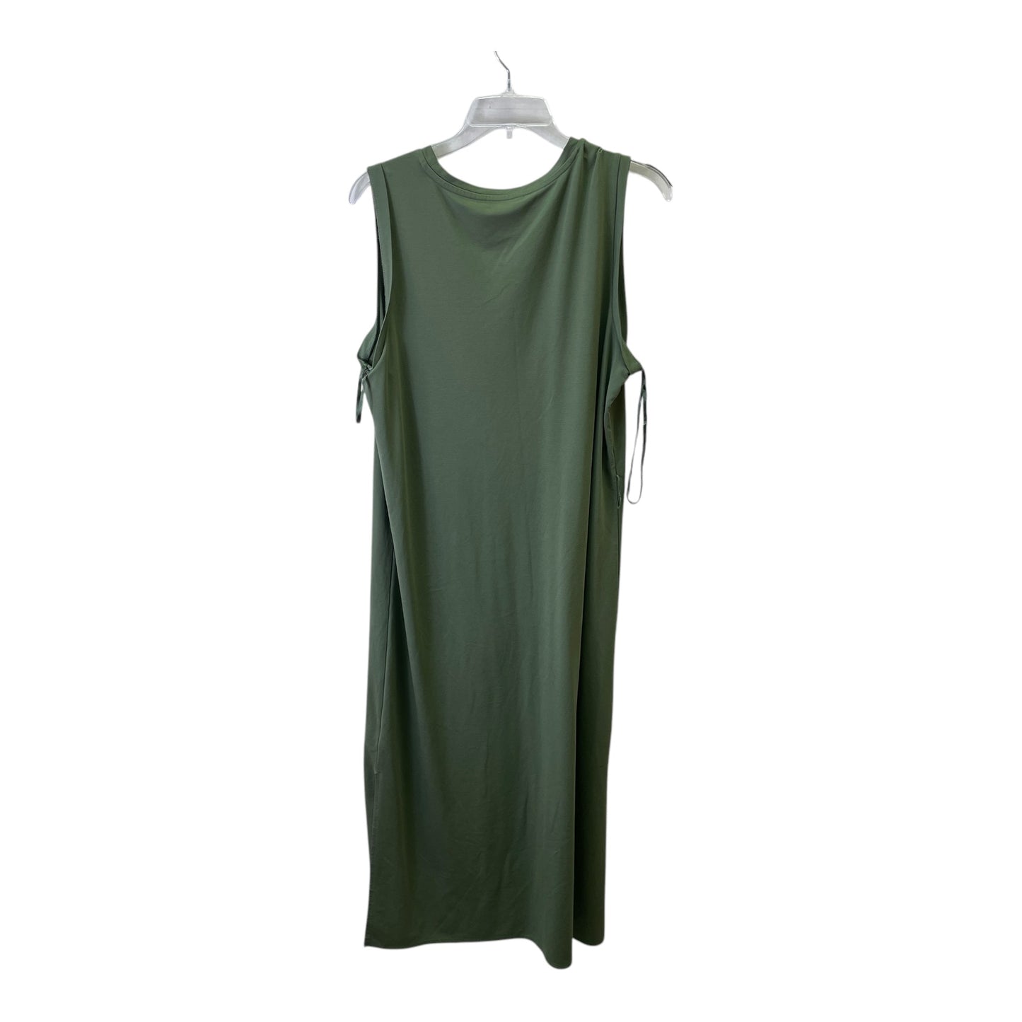 Dress Casual Maxi By Banana Republic In Green, Size:L