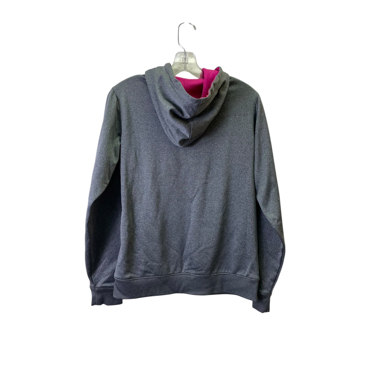 Athletic Sweatshirt Hoodie By Under Armour In Grey, Size:Sp