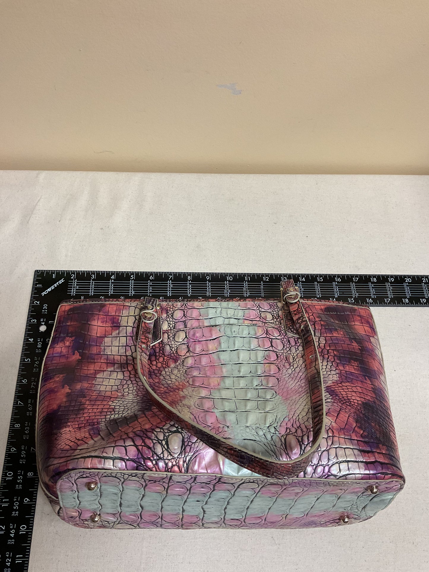 Handbag Designer By Brahmin, Size: Medium