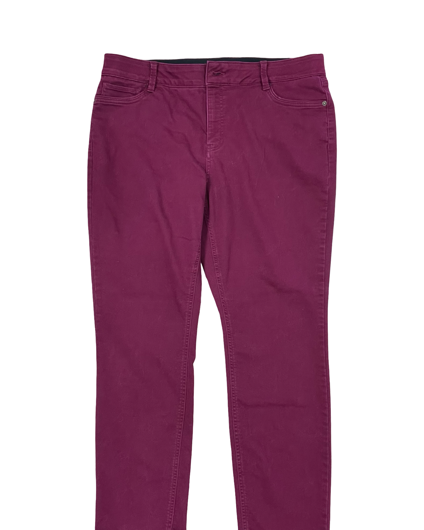 Pants Lounge By Liz Claiborne In Maroon, Size:16