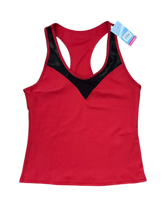Athletic Tank Top By Popfit In Red, Size:Xl