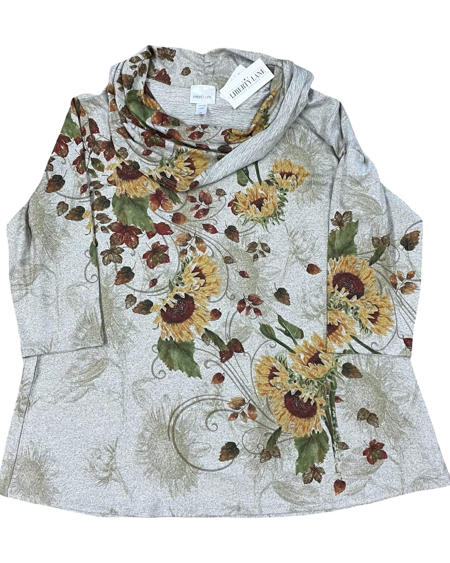 Top Ls By Clothes Mentor In Tan, Size:2X