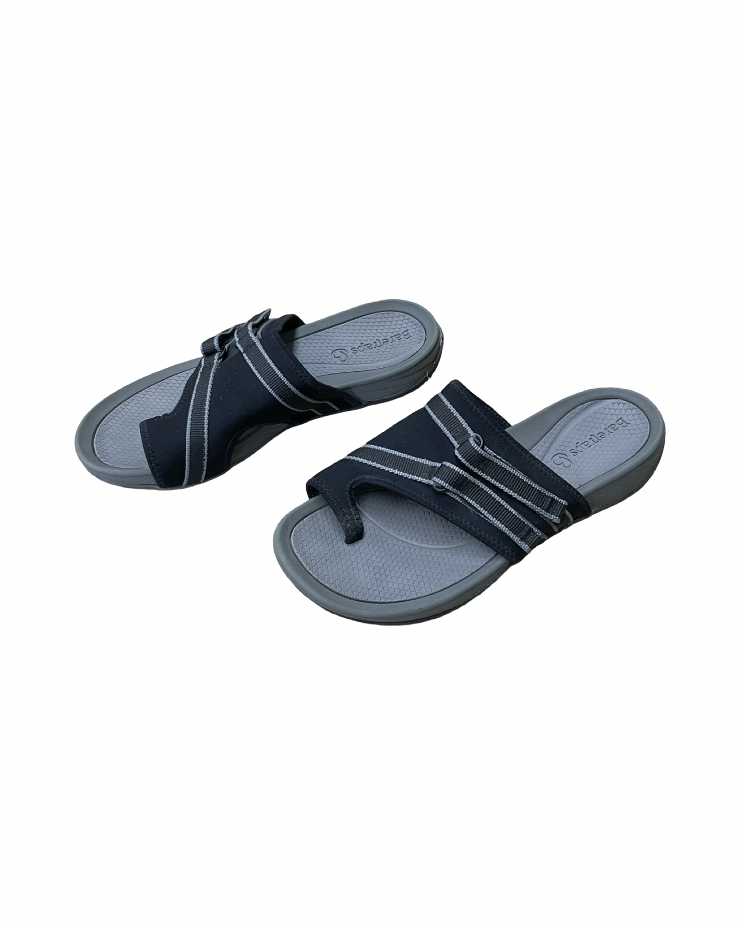 Sandals Flats By Bare Traps In Black, Size:6