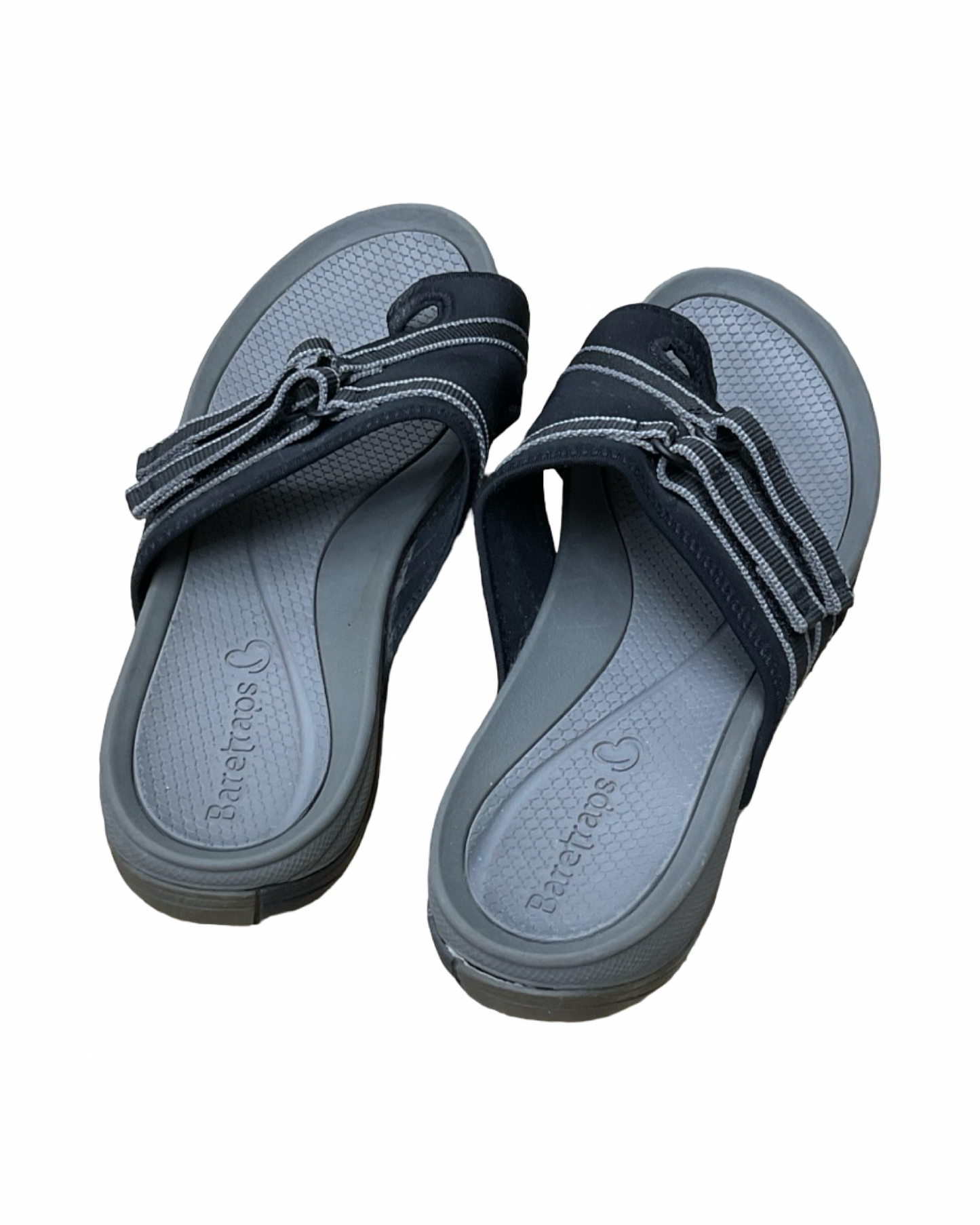Sandals Flats By Bare Traps In Black, Size:6