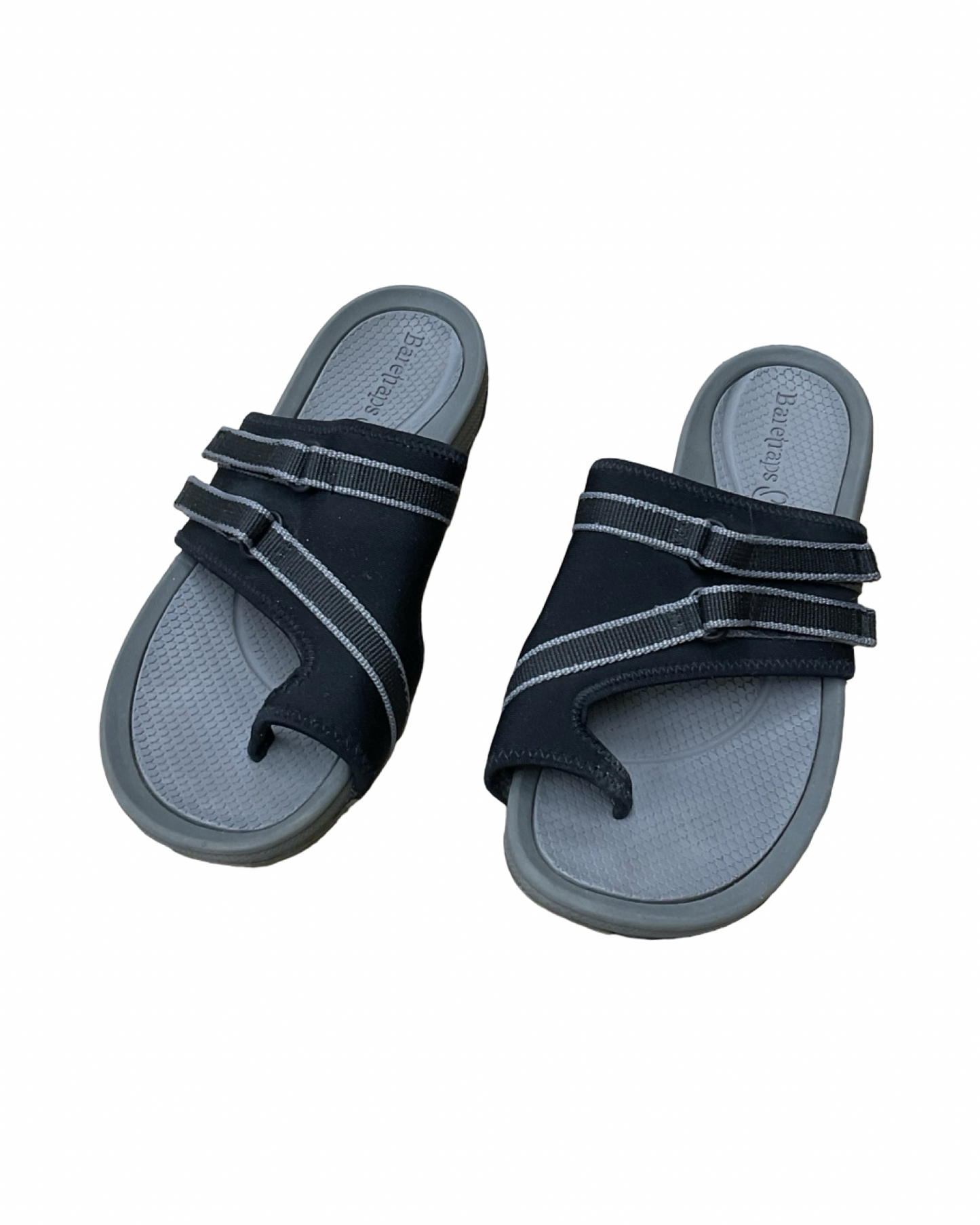 Sandals Flats By Bare Traps In Black, Size:6