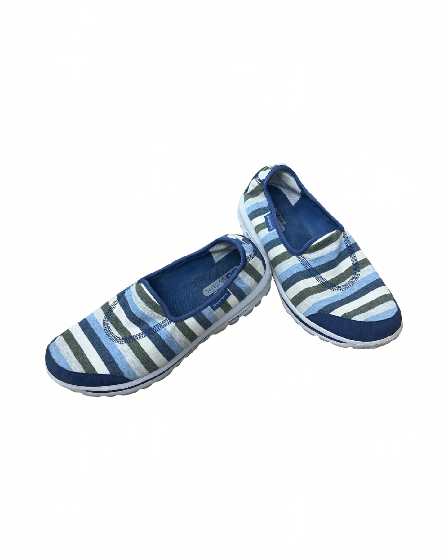 Shoes Sneakers By Skechers In Blue & Green, Size:9