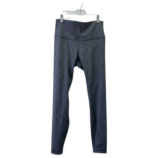 Athletic Leggings By Lululemon In Grey, Size:8