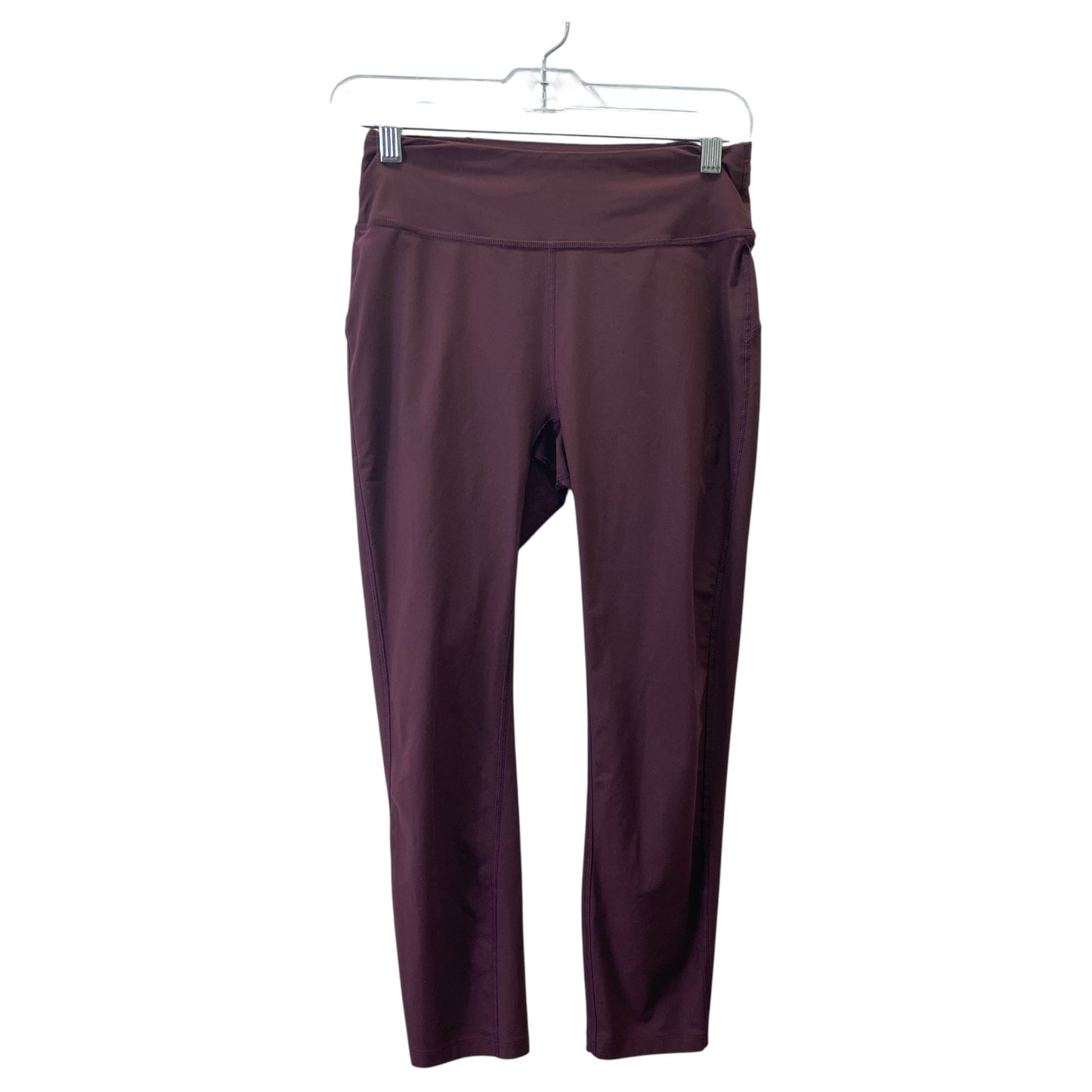 Athletic Leggings By On In Maroon, Size:S