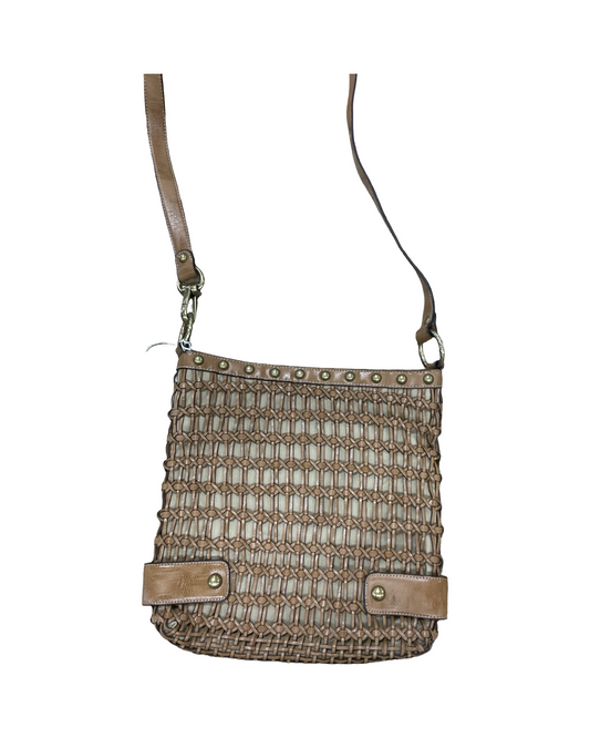 Handbag By Kathy Van Zeeland In Brown, Size:Large