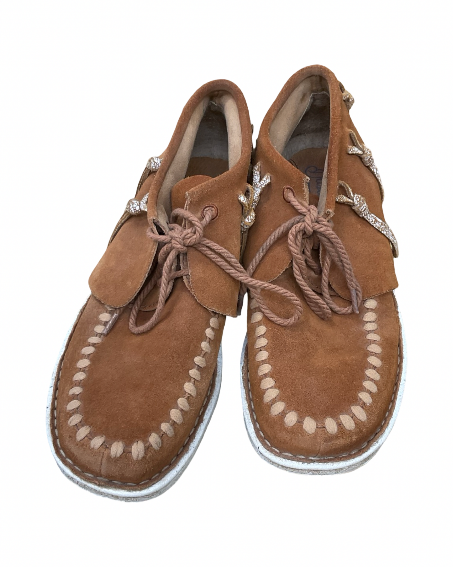 Shoes Flats By Justin In Brown, Size:8.5