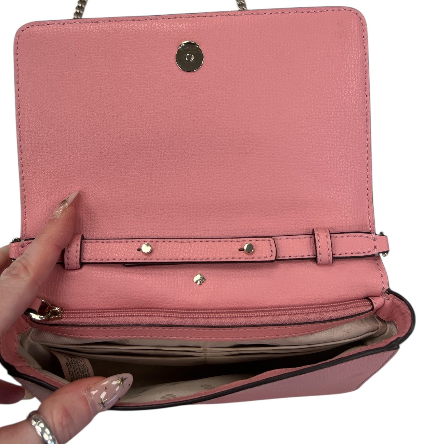Crossbody Designer By Kate Spade In Pink, Size:Small