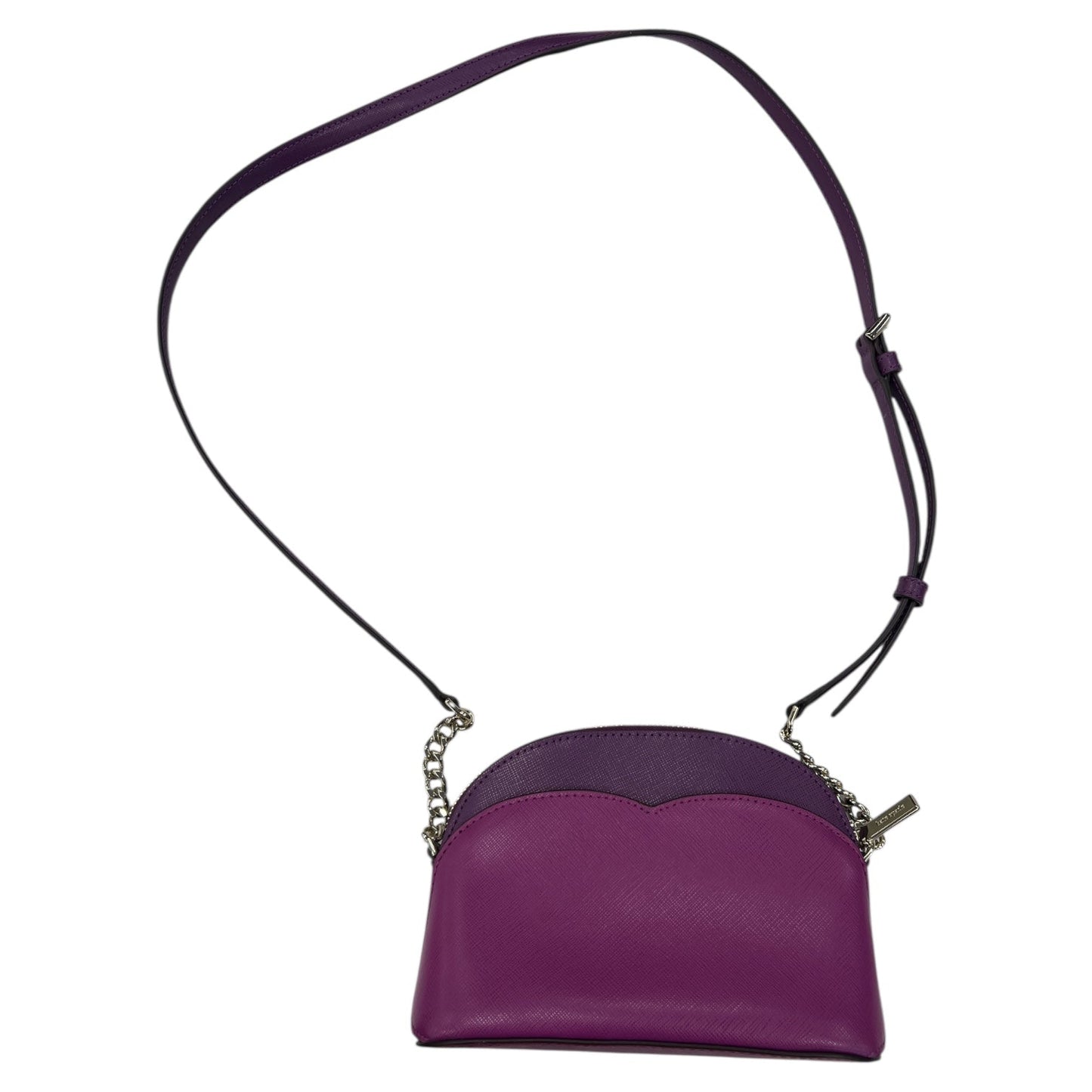 Crossbody Designer By Kate Spade In Purple, Size:Small