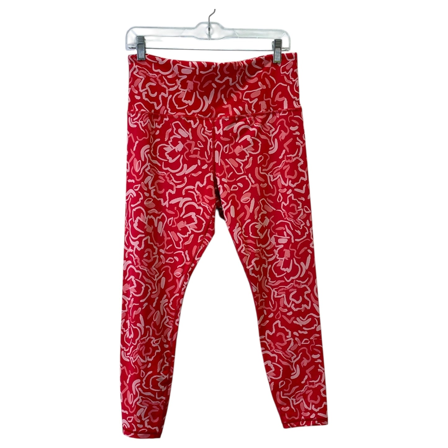 Athletic Leggings By Athleta In Red, Size:L