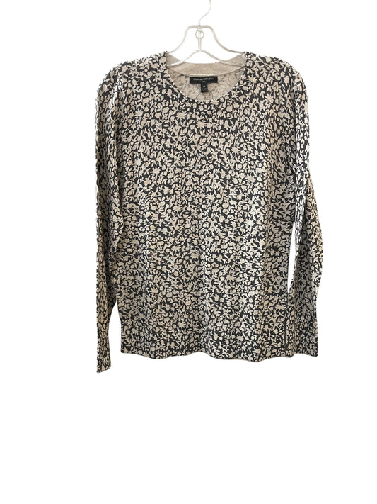 Top Ls By Banana Republic In Cream & Grey, Size:M