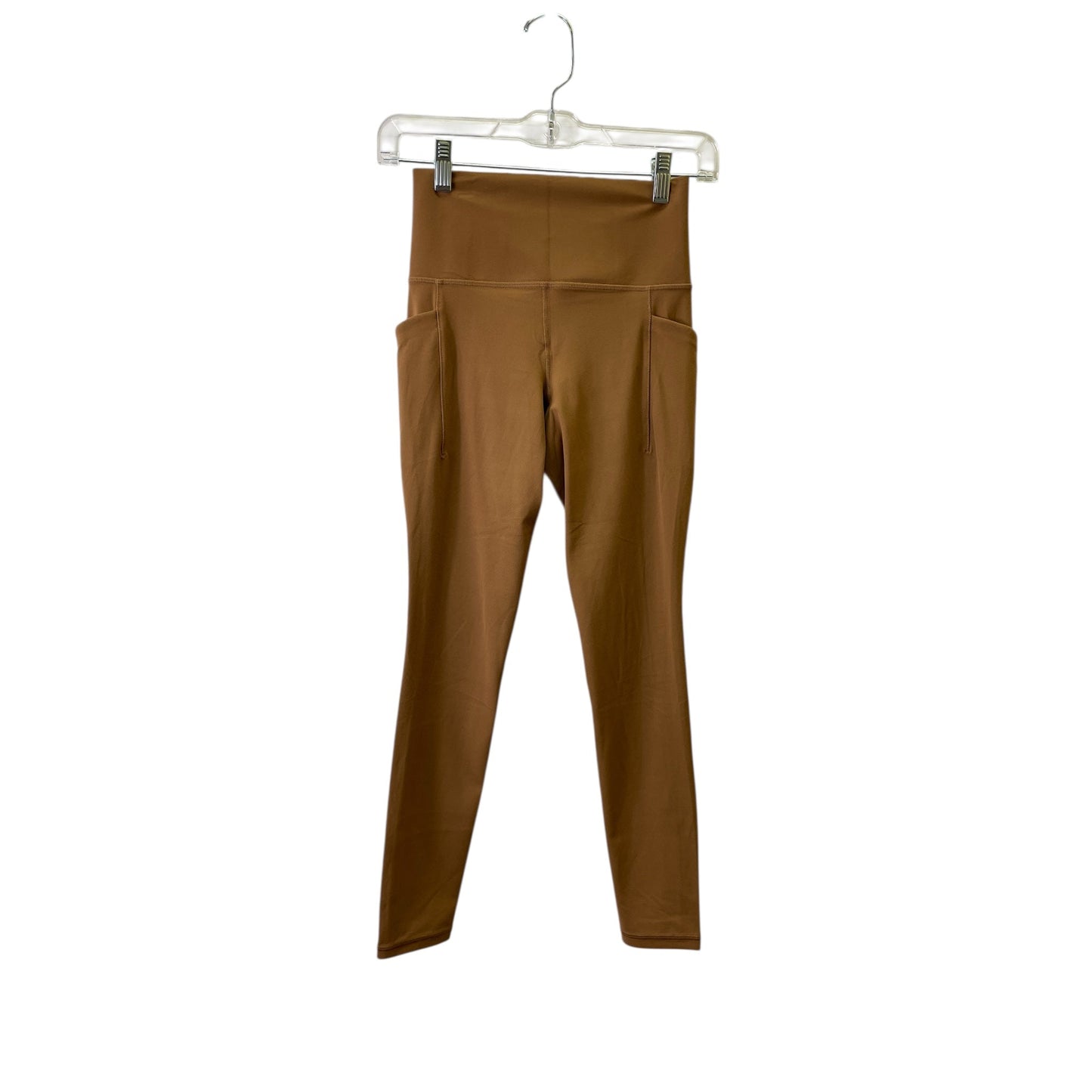 Athletic Leggings By Athleta In Brown, Size:Xs