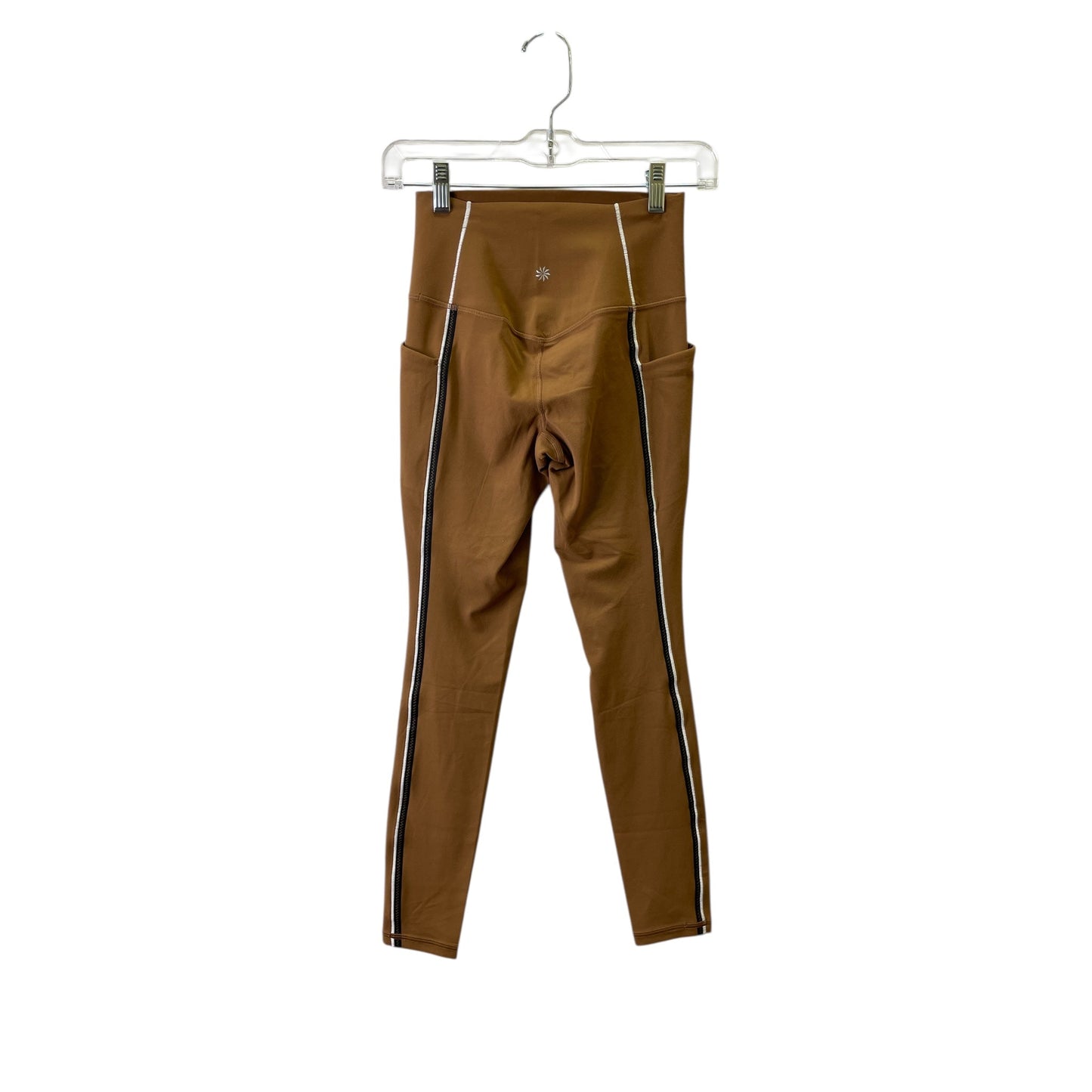 Athletic Leggings By Athleta In Brown, Size:Xs