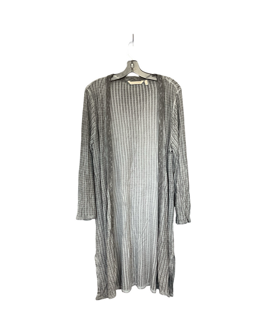 Kimono By Soft Surroundings In Grey, Size:L