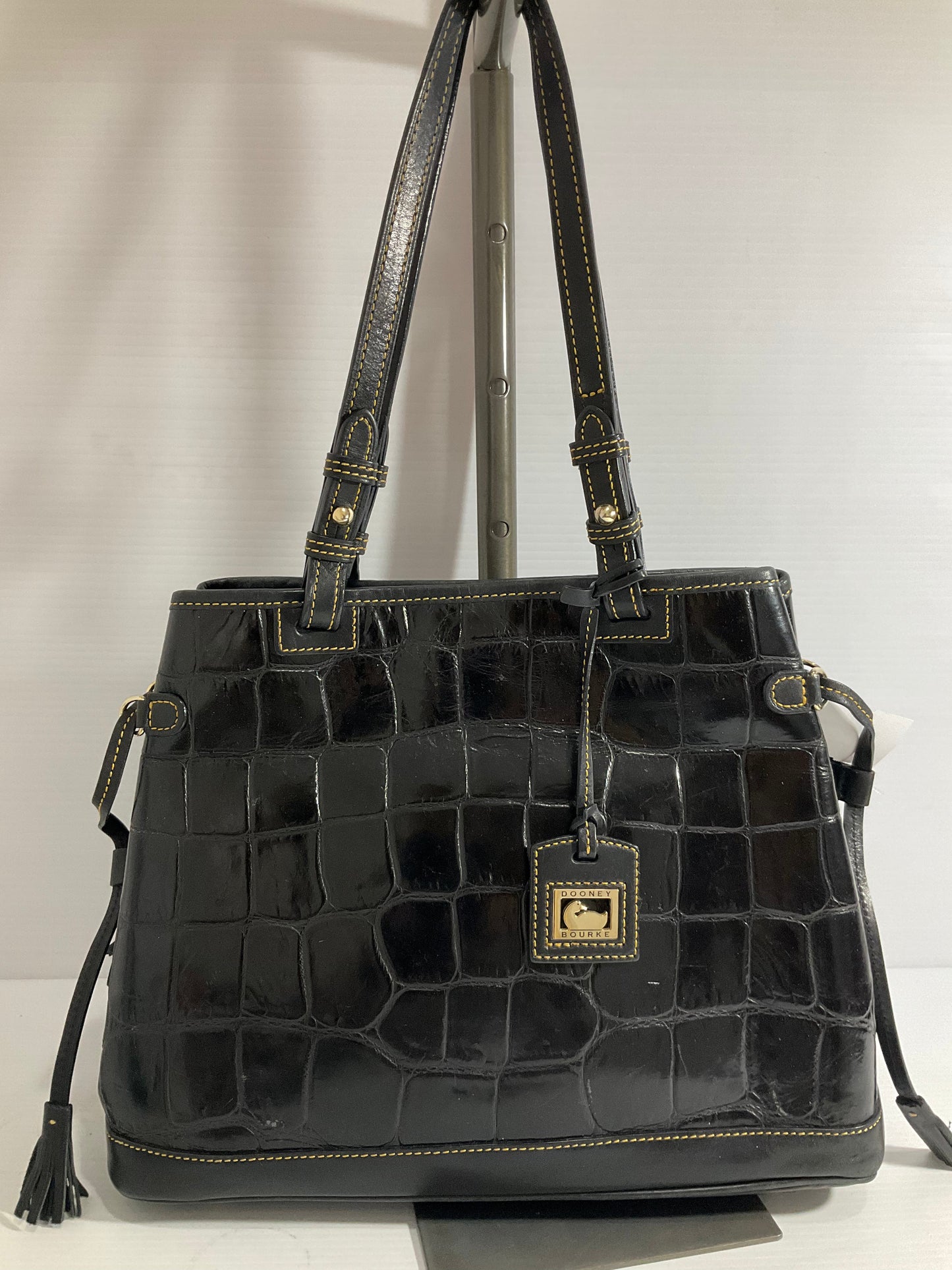 Handbag Designer By Dooney And Bourke In Black, Size:Medium