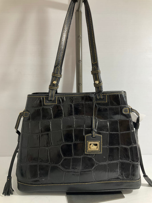 Handbag Designer By Dooney And Bourke In Black, Size:Medium